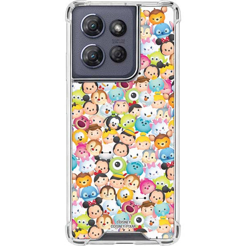 Disney Tsum Tsum Animated Characters Moto G Play 5G (2025) Clear Case
